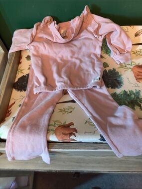 Carter's purple Ribbed Two-Piece Matching Set